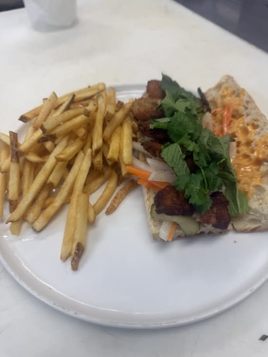 Fried Oyster Bahn Mi