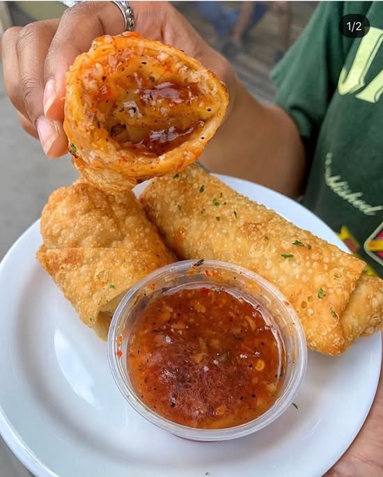(2) Jerk Egg Rolls