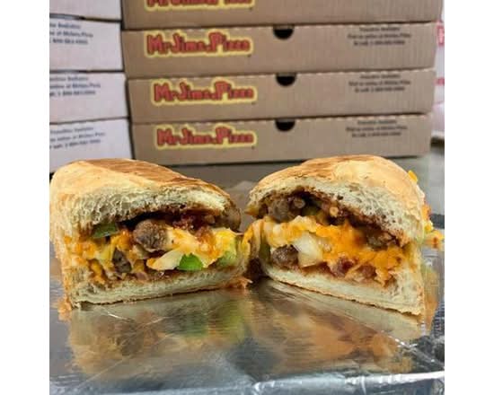 BBQ Cheddar Burger Sub (Regular)