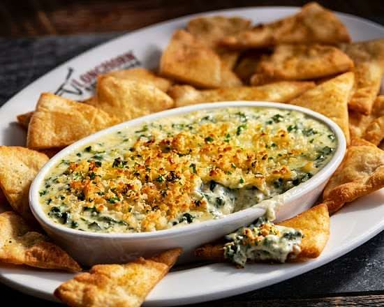 Parmesan Crusted Spinach Dip