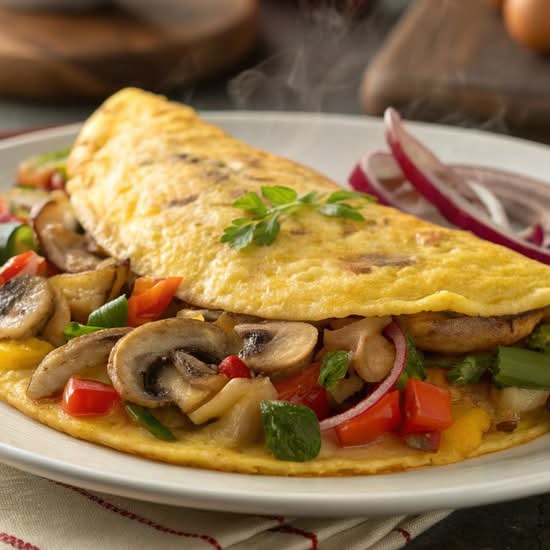 High Protein Omelette Platter