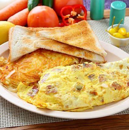 Egg White Omelette Platter