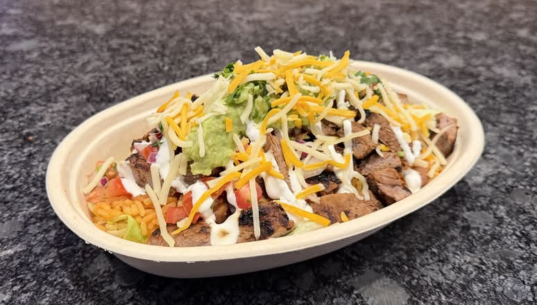 Customize your Burrito BOWL