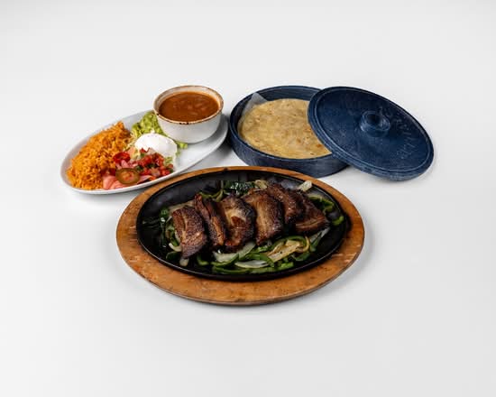 Sliced Brisket Fajitas