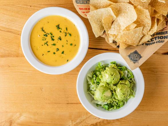 Chips & Queso & Guacamole