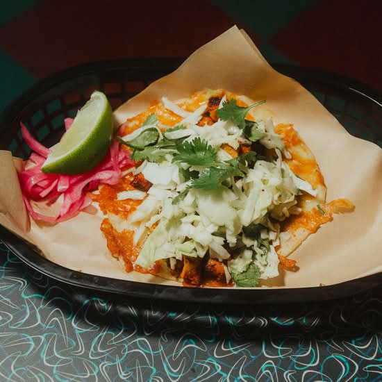 Chicken Adobo Taco
