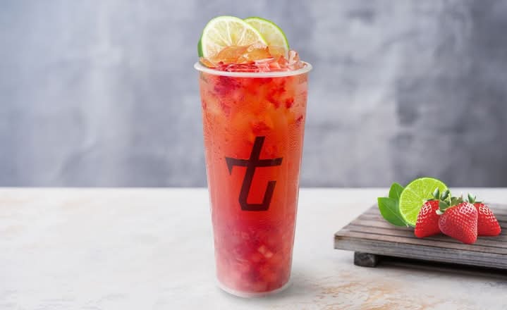 Strawberry Lime Fruit Tea