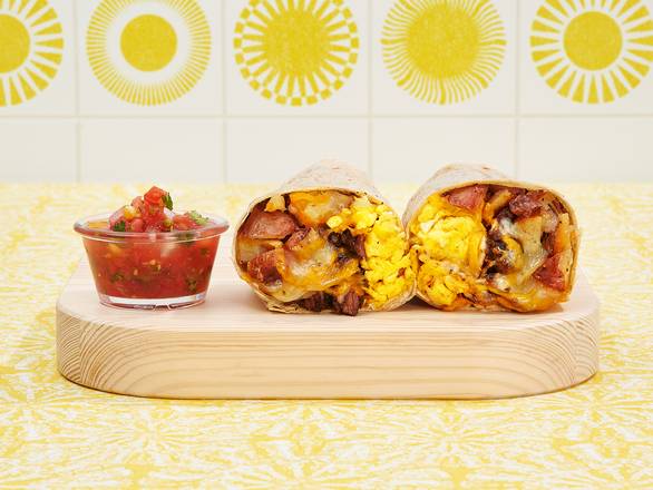 Grilled Steak Breakfast Burrito