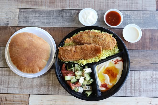 Fried Fish Plate