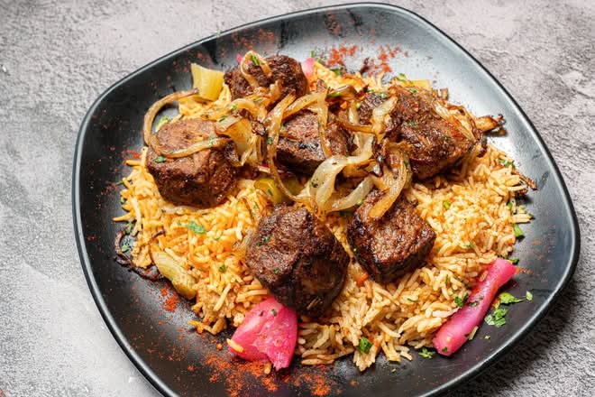 Lamb Kebab Platter