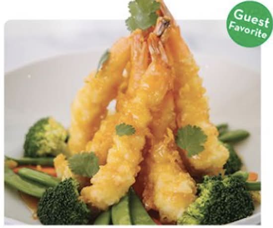 Orange Tempura Shrimp