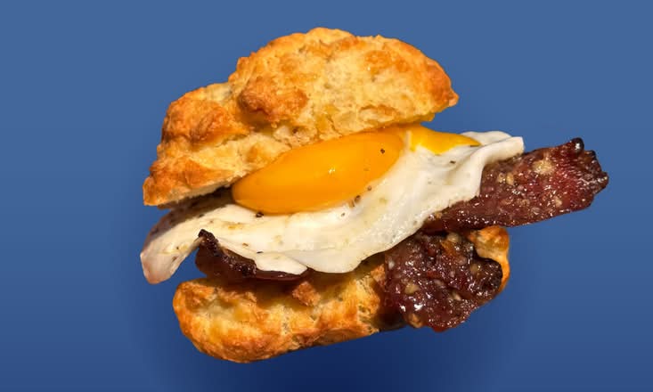 MISO-PRALINE BACON & EGG