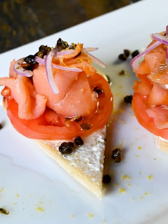 Smoked Salmon Toast