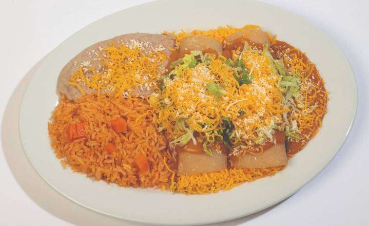 #3 Two Cheese Enchiladas