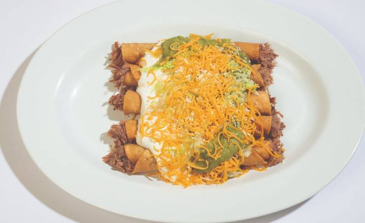 #25 Five Rolled Tacos (Beef or Chicken)