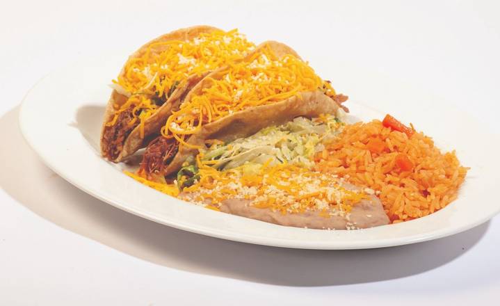 #4 Two Crispy Tacos (Beef or Chicken)