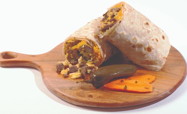 Carne Asada Breakfast Burrito