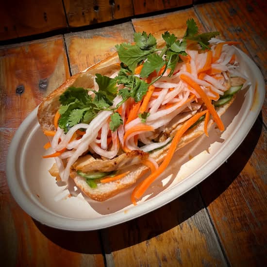 Grilled Chicken Banh Mi