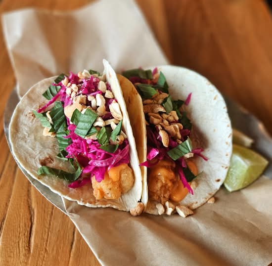 Crispy Shrimp Tacos