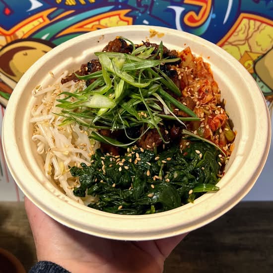 Spicy Pork Bulgogi Bowl