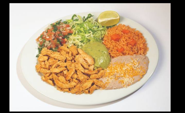 Pollo Asado Plate