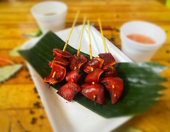 Pork Ear 4 Piece Skewer