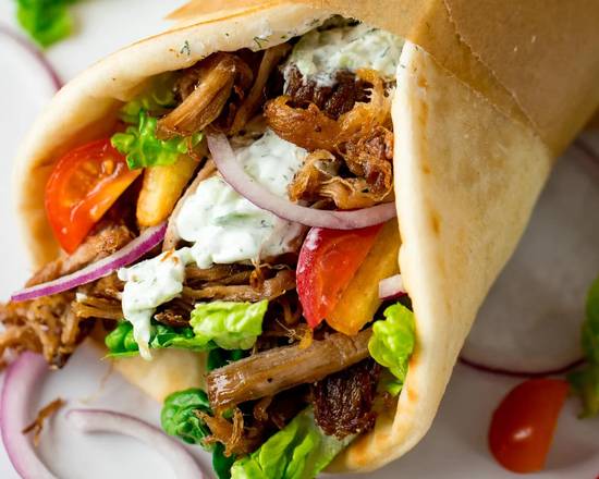 Chicken Doner (Gyro) Wrap