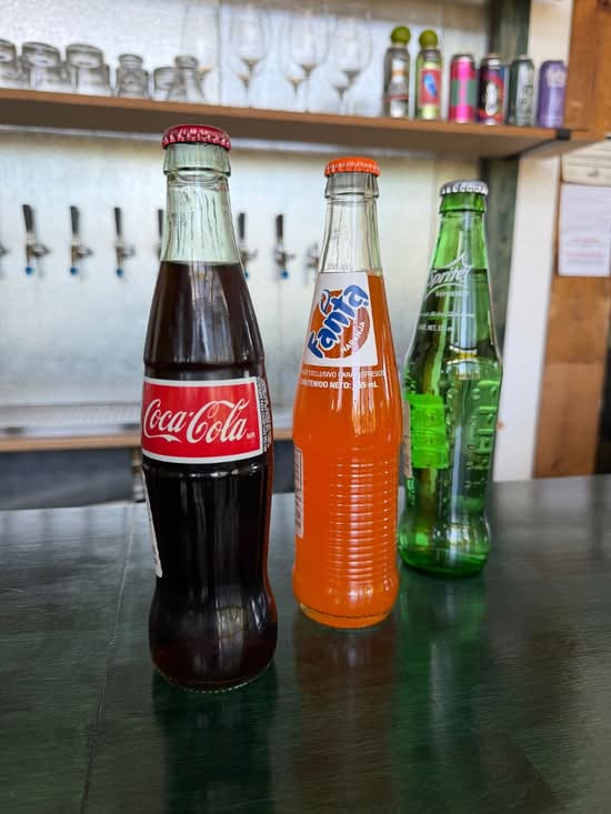 Fanta Glass Bottle