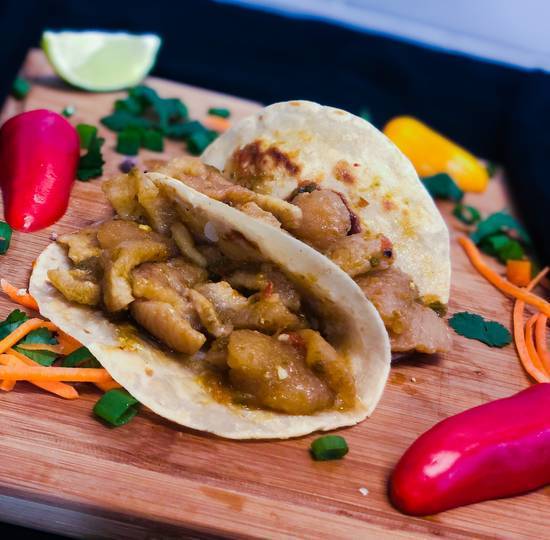 Tacos Pork Rind (Chicharron)