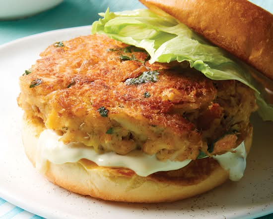 Crab Cake Burger