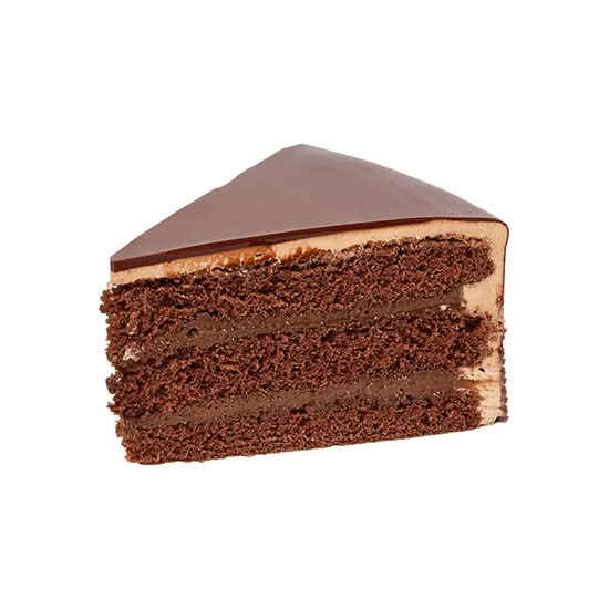 Chocolate Mousse Cake Slice