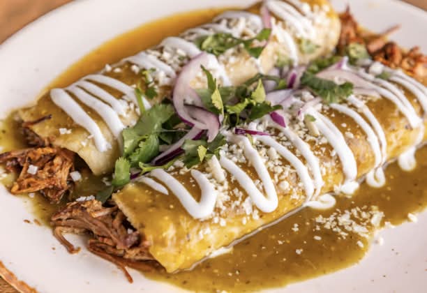 Enchiladas De Carnitas