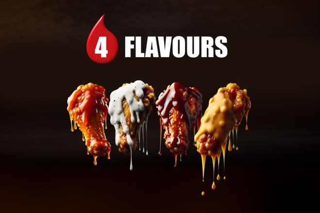 24 Bone-In Wings (No Side)