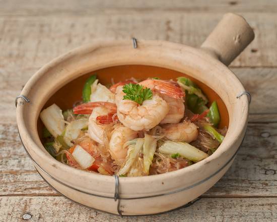 Shrimp Clay Pot