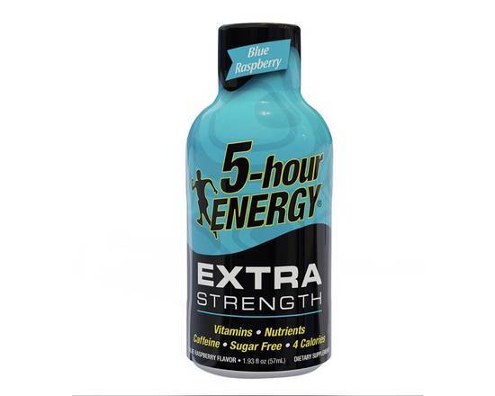 (Blue Raspberry) 5- Hour Energy Extra Strength