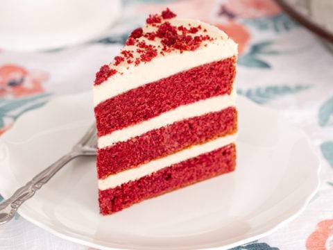 Triple layer Velvet Cake