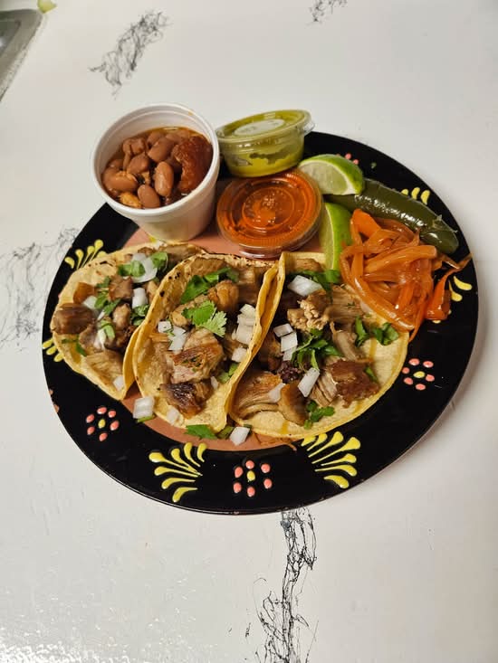 3 Carnitas Tacos