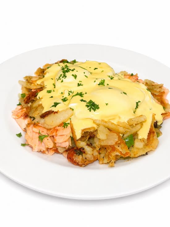 Smoked Salmon Hashed