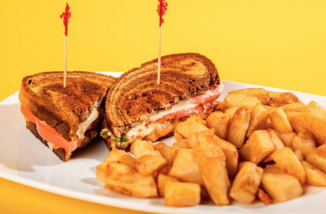 Veggie Grilled Cheese Sandwich
