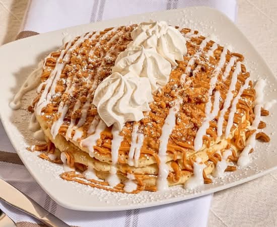 Cookie Butter Pancakes