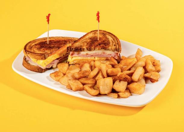Shaved Ham & Egg Melt
