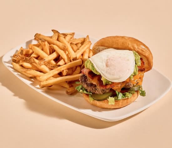 Avocado Breakfast Burger