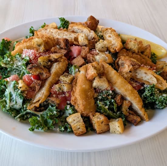 Kale Caesar Salad