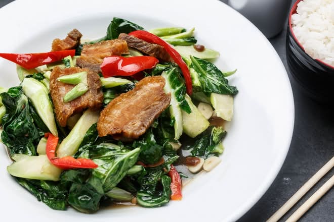 Vegan Spicy Chinese Broccoli