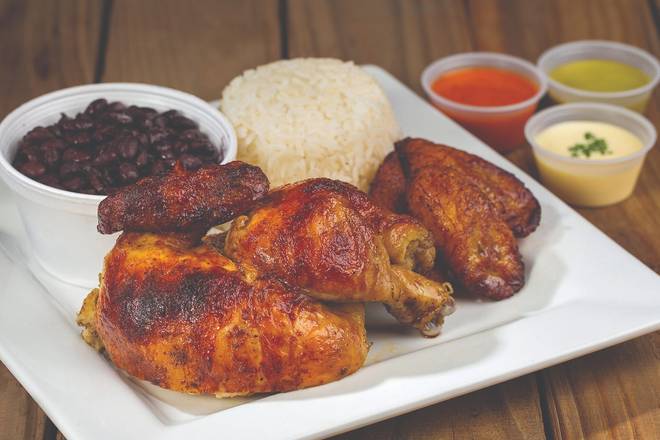 Chicken (½) with any 2 Side Orders