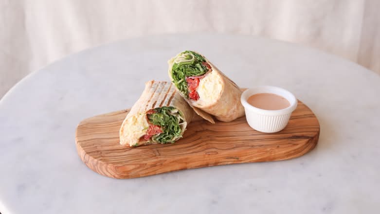 caitlin’s breakfast wrap