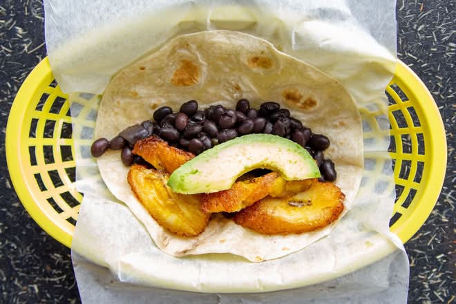 Cuban Vegan Taco
