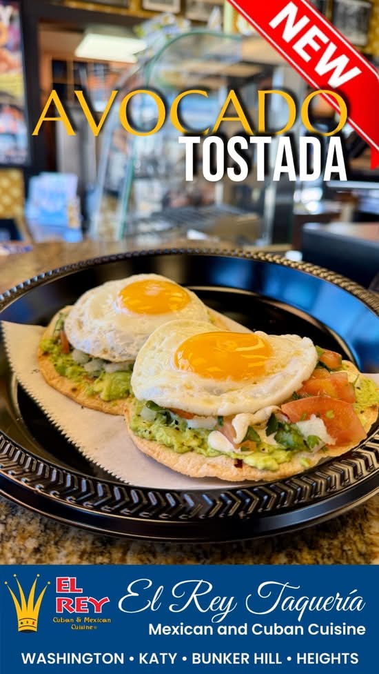 EL REY Avocado Tostada