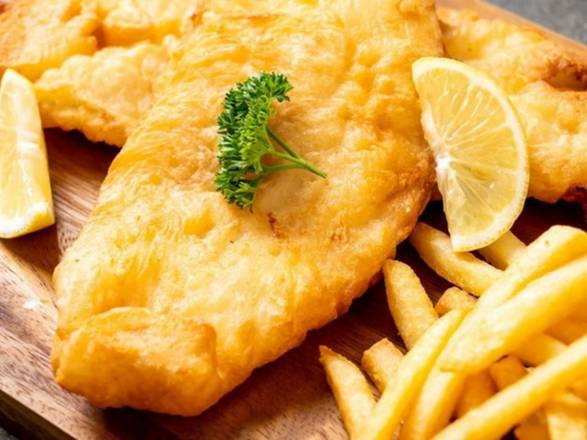 2pc Flounder W/Fries