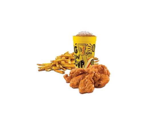6 Boneless Wing Combo